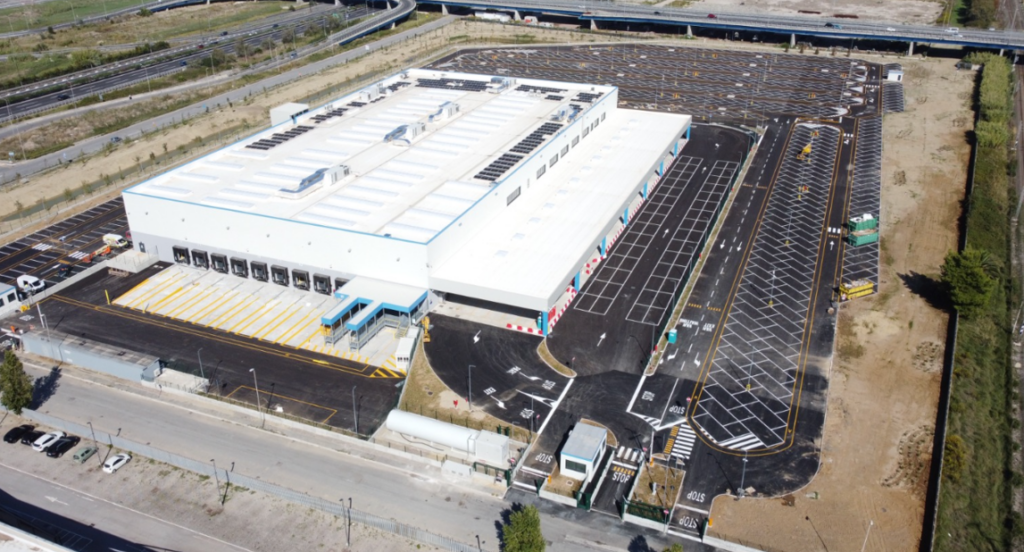 Magazzino ad uso logistico a Fiumicino oggetto di valutazione previsionale di impatto acustico